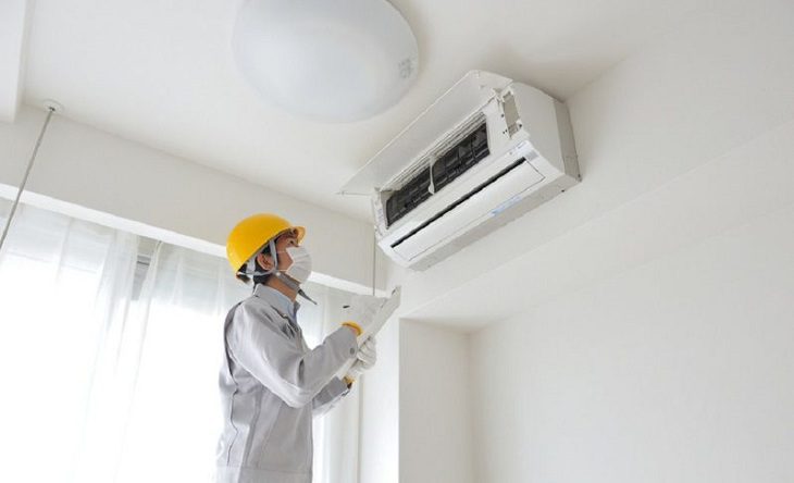 Lắp máy lạnh Aqua không đúng vị trí