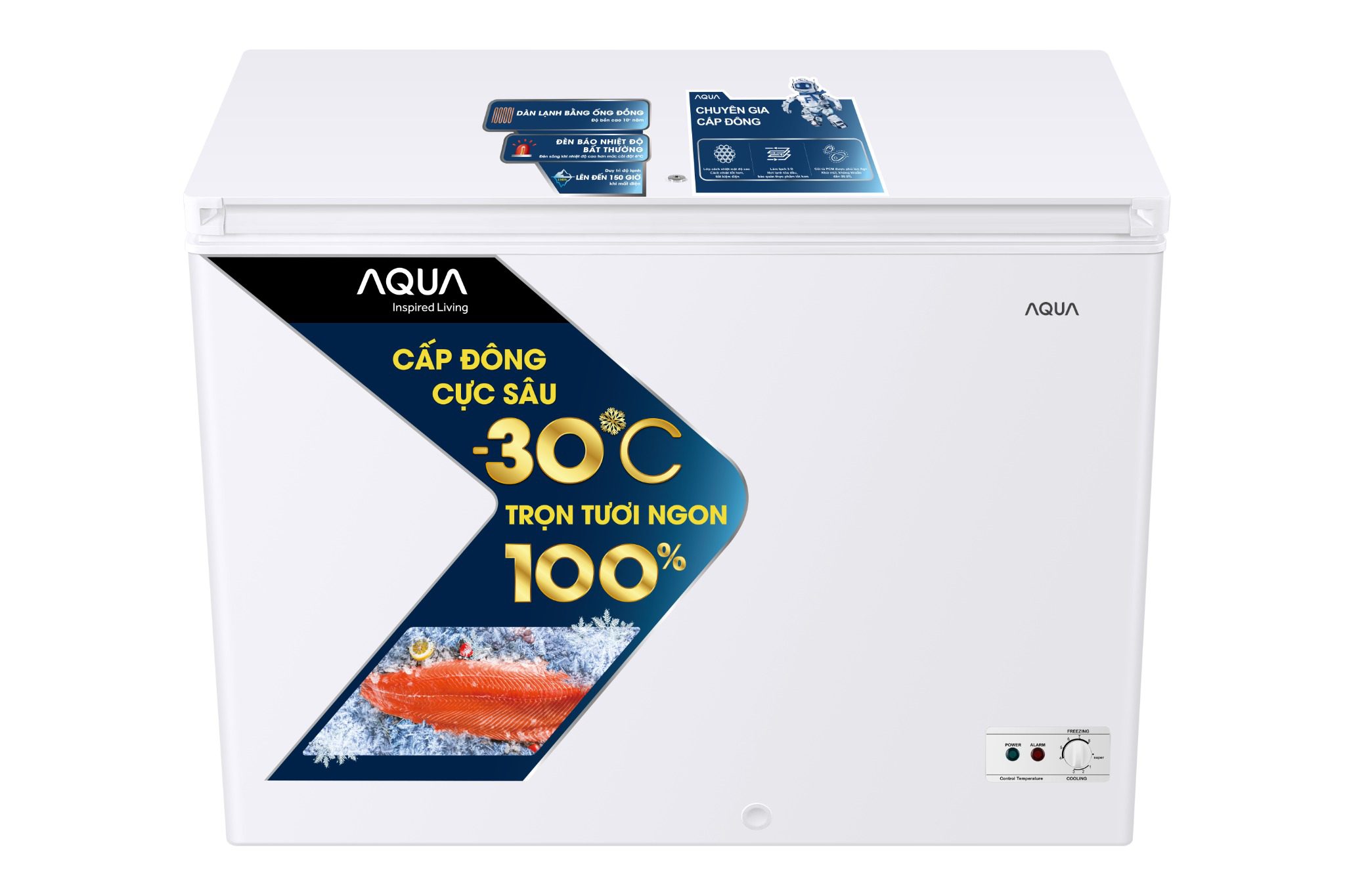 - Tủ đông Aqua AQF-C4001S