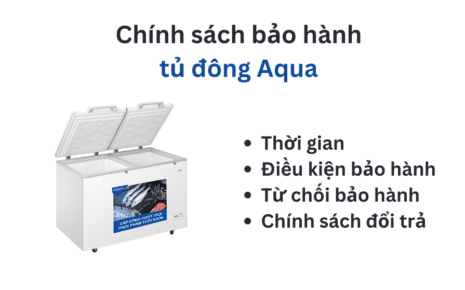Chính sách bảo hành tủ đông Aqua