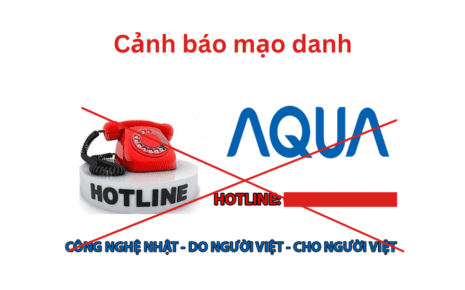 mạo danh trung tâm bảo hành Aqua
