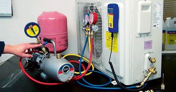 điều hoà Aqua báo lỗi F0 do hết gas