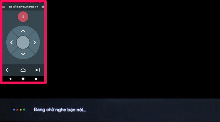 kết nối điện thoại với tivi Aqua bằng Android TV Remote Control
