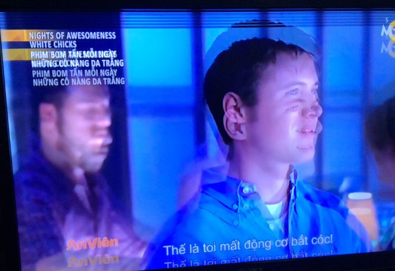 Tivi bị lỗi màn hình do chồng ảnh