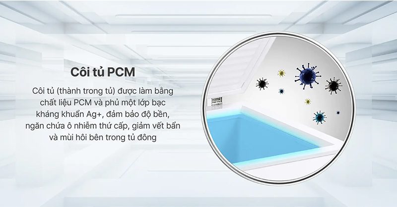 Côi tủ PCM - Tăng độ bền, ngăn mùi hôi