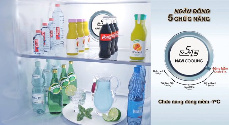 Cách dùng ngăn đông mềm Navi Cooling