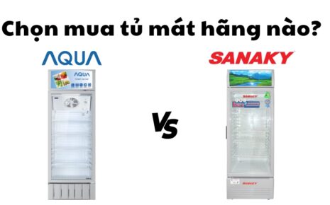 so sánh tủ mát aqua và sanaky