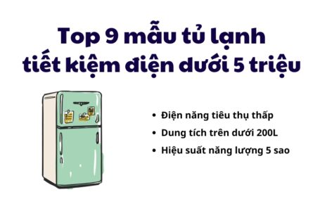 Tủ đông Tiết Kiệm điện Giá Dưới 5 Triệu