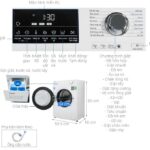 Máy giặt Aqua Inverter 8.5 kg AQD-D850E W