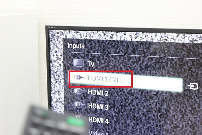 kết nối điện thoại android với tivi Aqua qua cổng HDMI