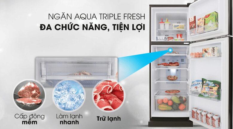 Ngăn lạnh đa chức năng Triple Fresh