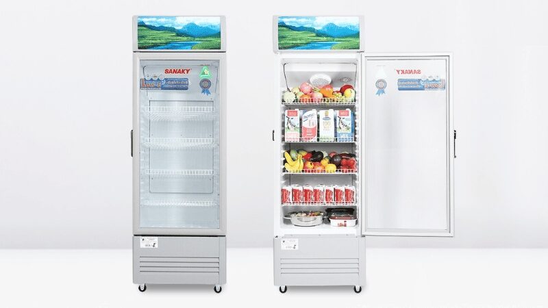 Tủ mát thiết kế 1 cánh